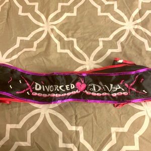 💋Light up Divorce Party Sash💋